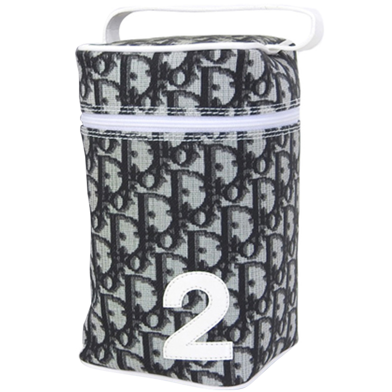 

Dior White/Black Trotter Canvas No. 2 Pouch
