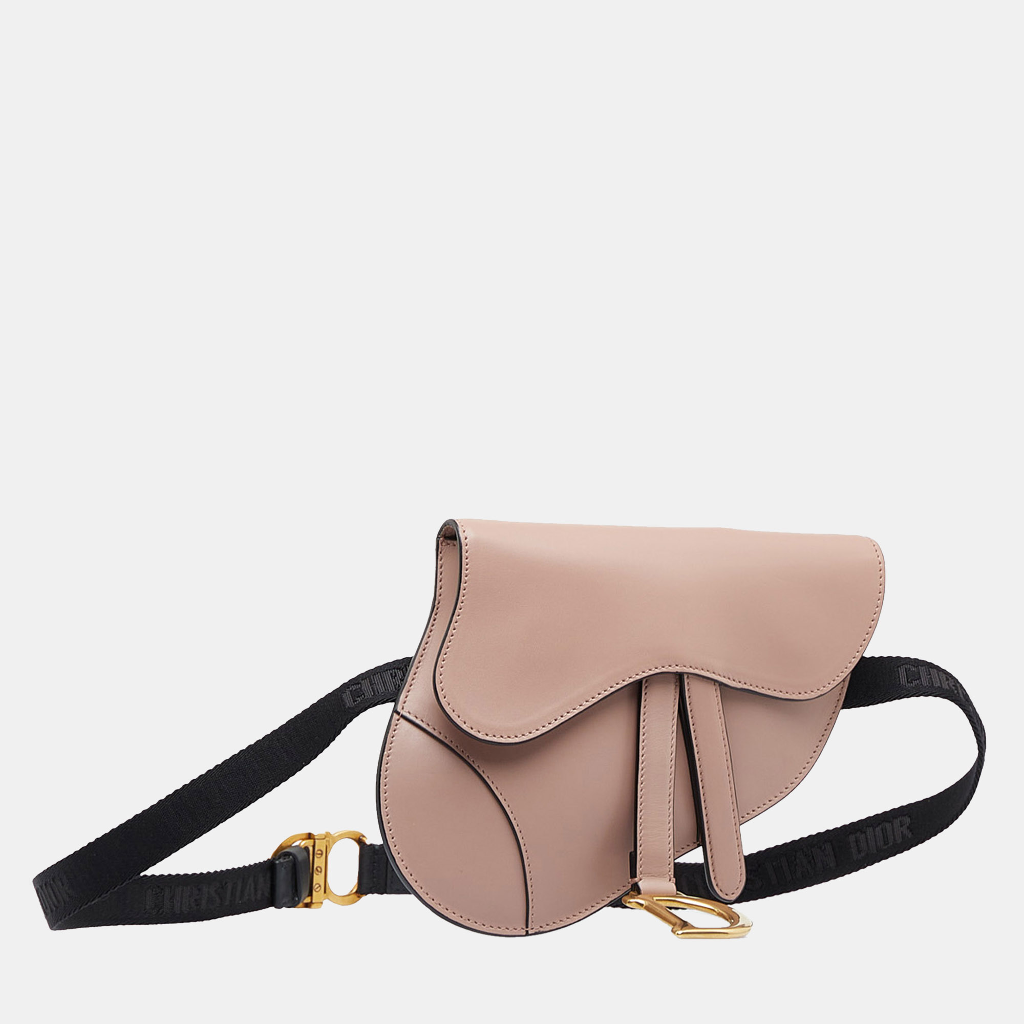 

Dior Pink Saddle Belt Bag