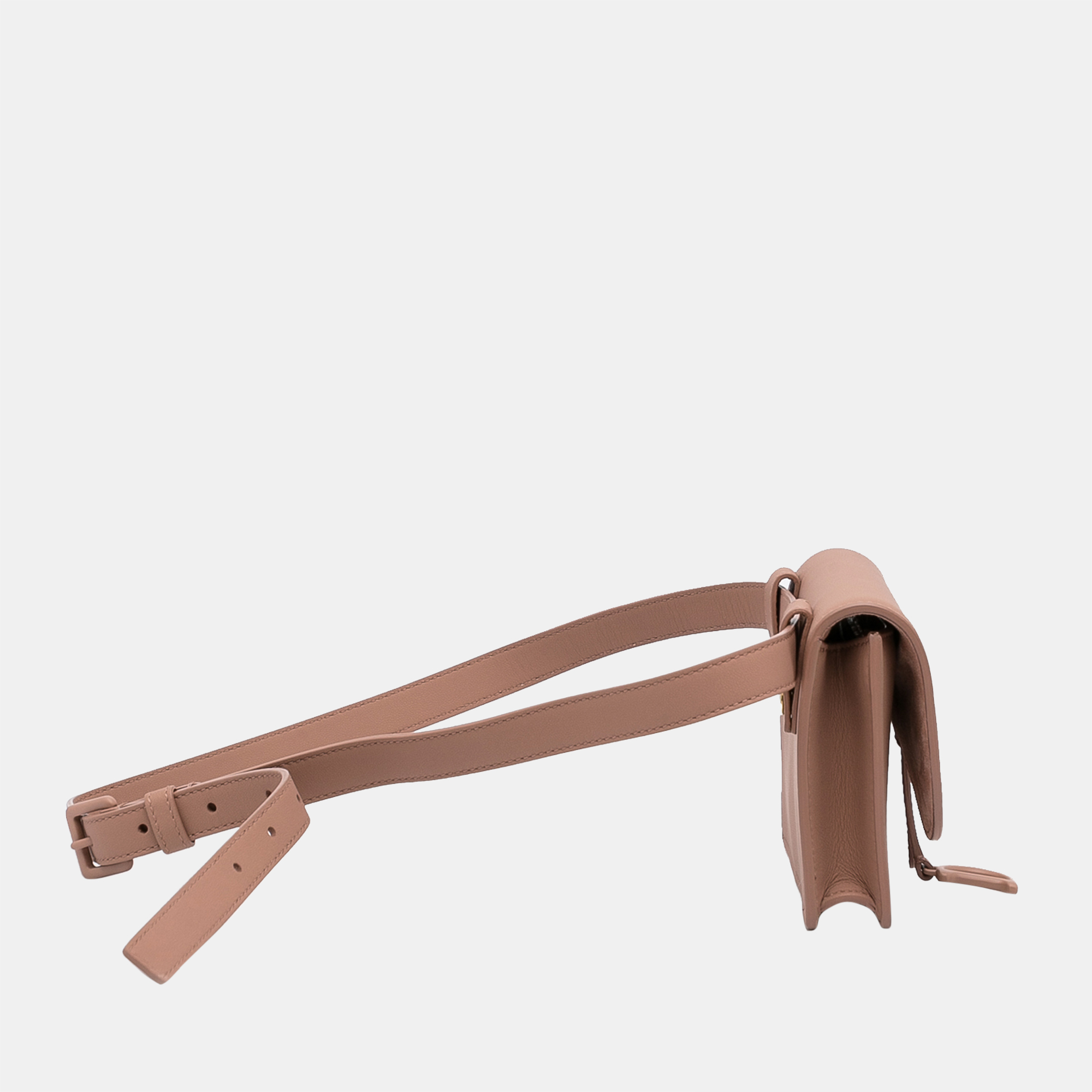 

Dior Beige/Brown Ultra Matte Saddle Belt Pouch