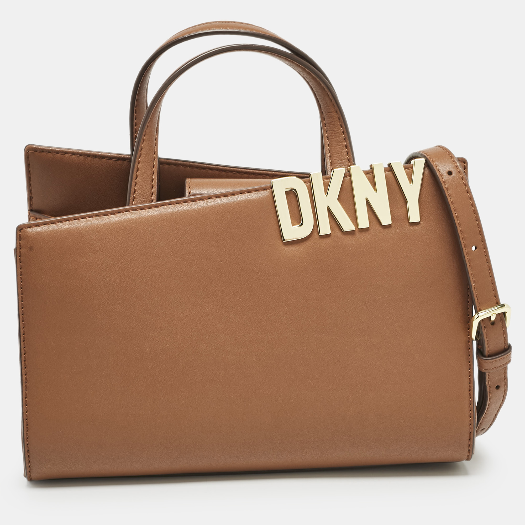 

Dkny Brown Leather Small Alison Tote