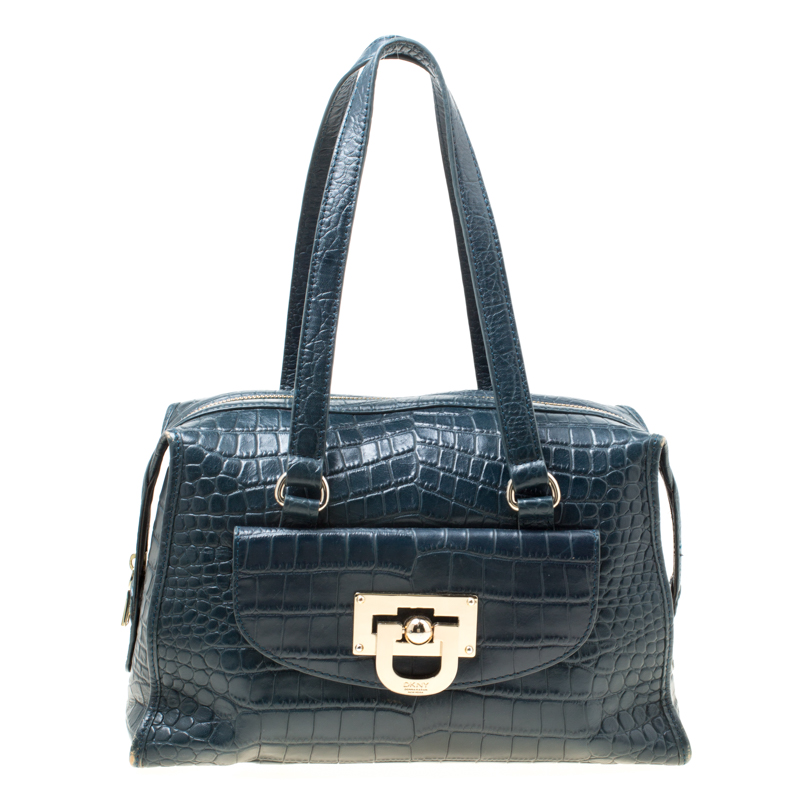 croc leather handbags