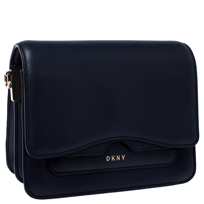 DKNY Navy Blue Leather Bag Dkny TLC