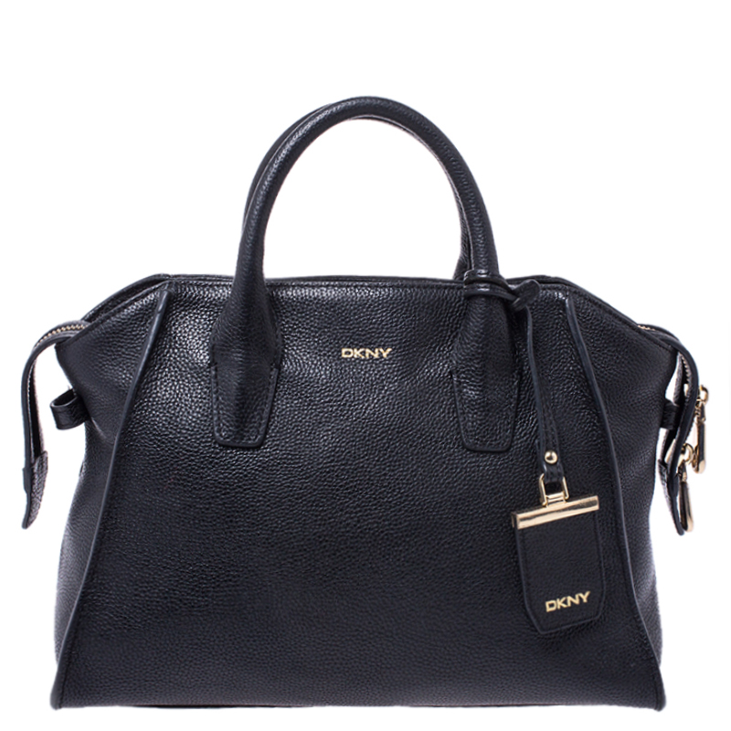 حقيبة DKNY شيلسي جلد أسود