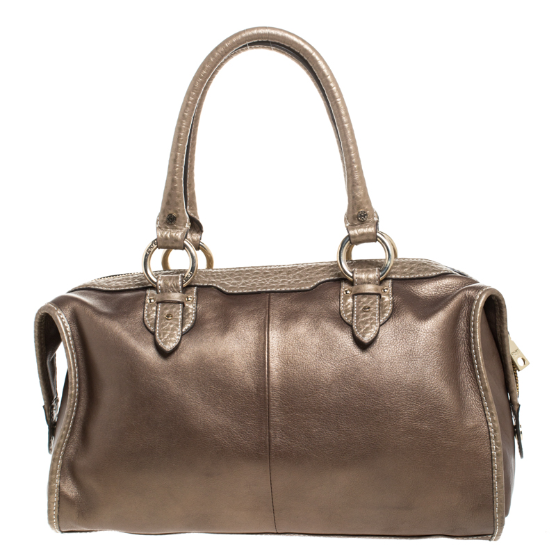 dkny metallic bag