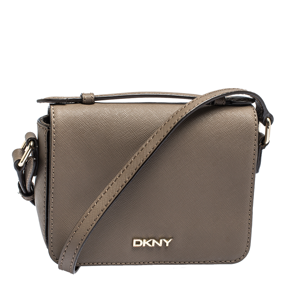 dkny taupe bag