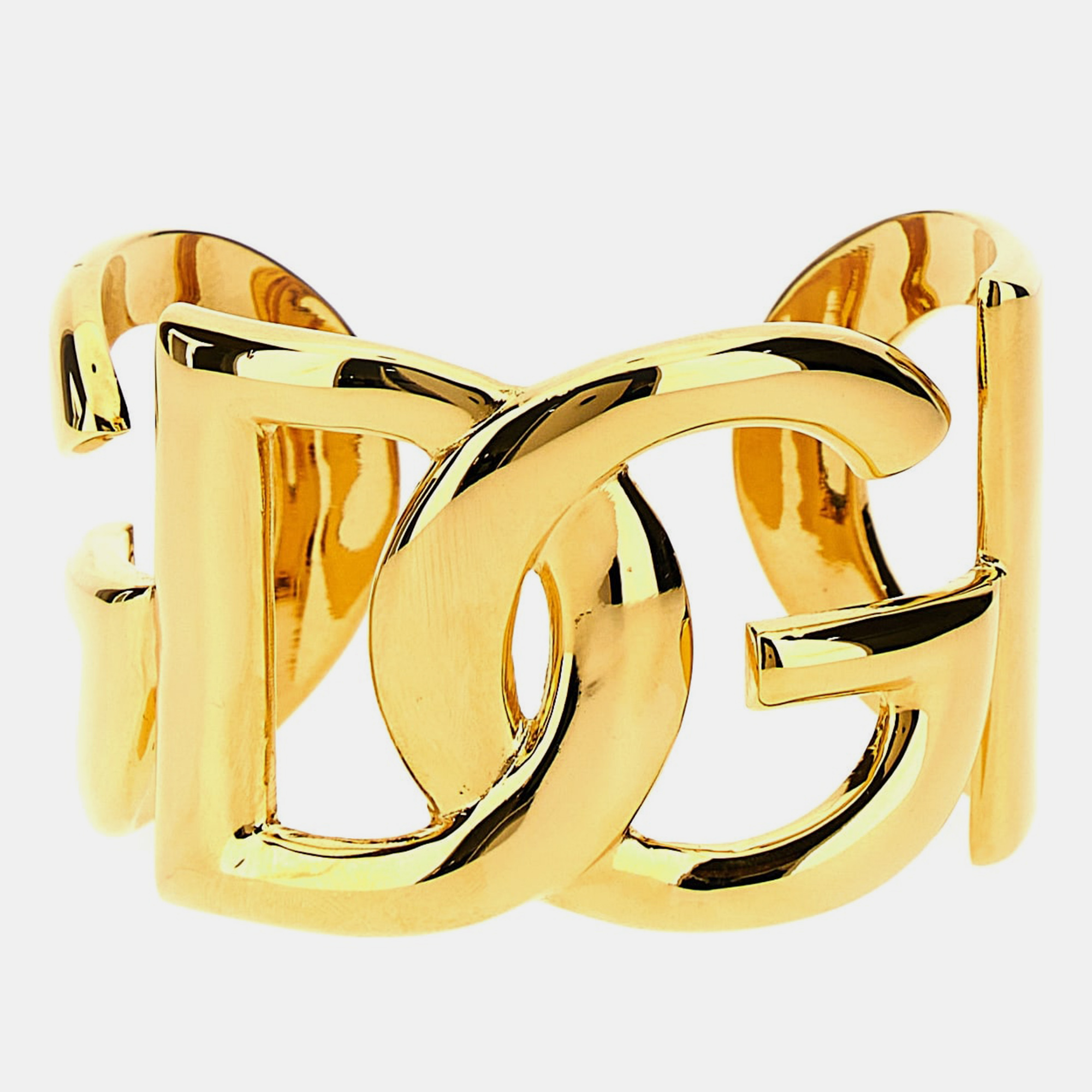 

Dolce & Gabbana Gold Brass Dg Bangle