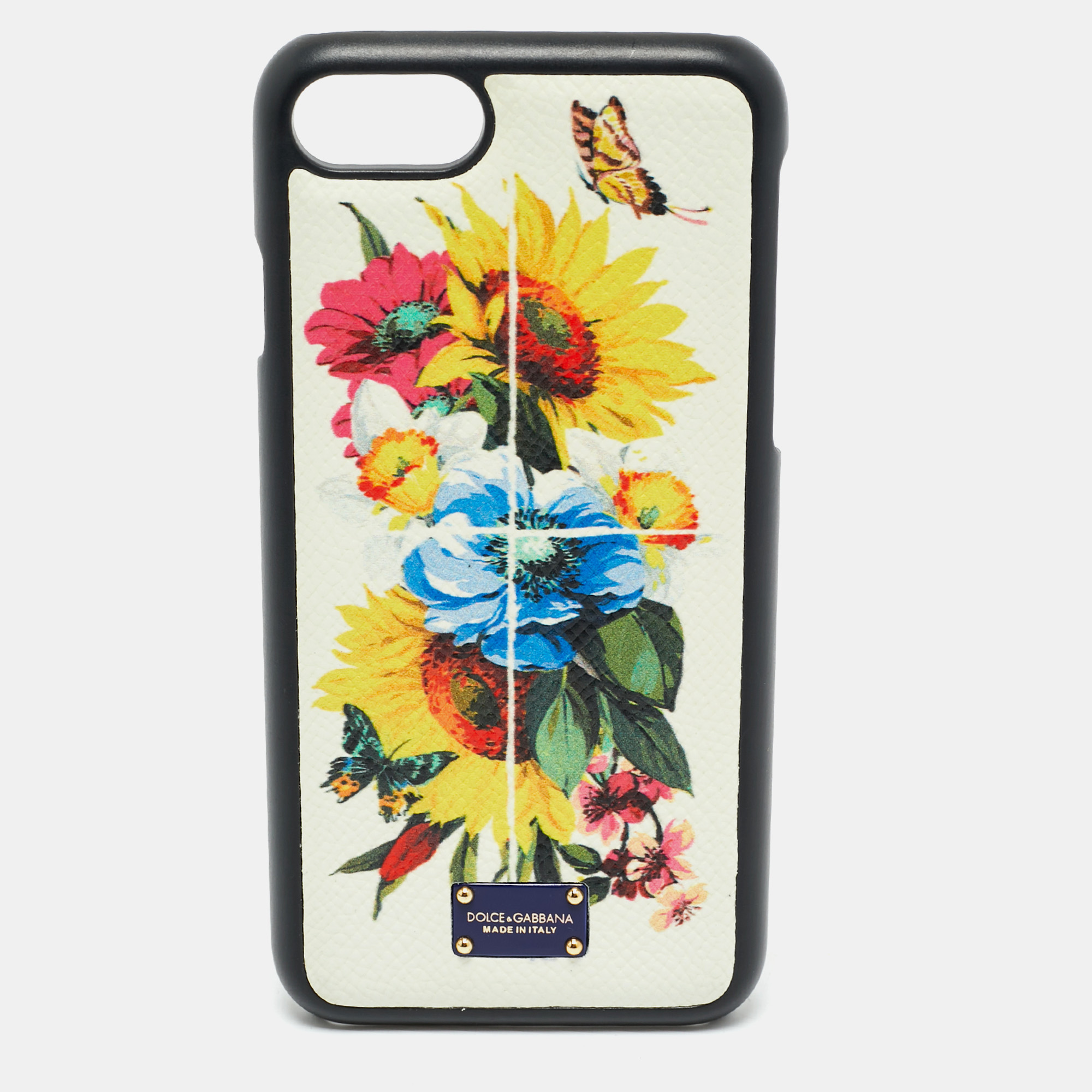 

Dolce & Gabbana Multicolor Floral Print Leather iPhone 7 Cover
