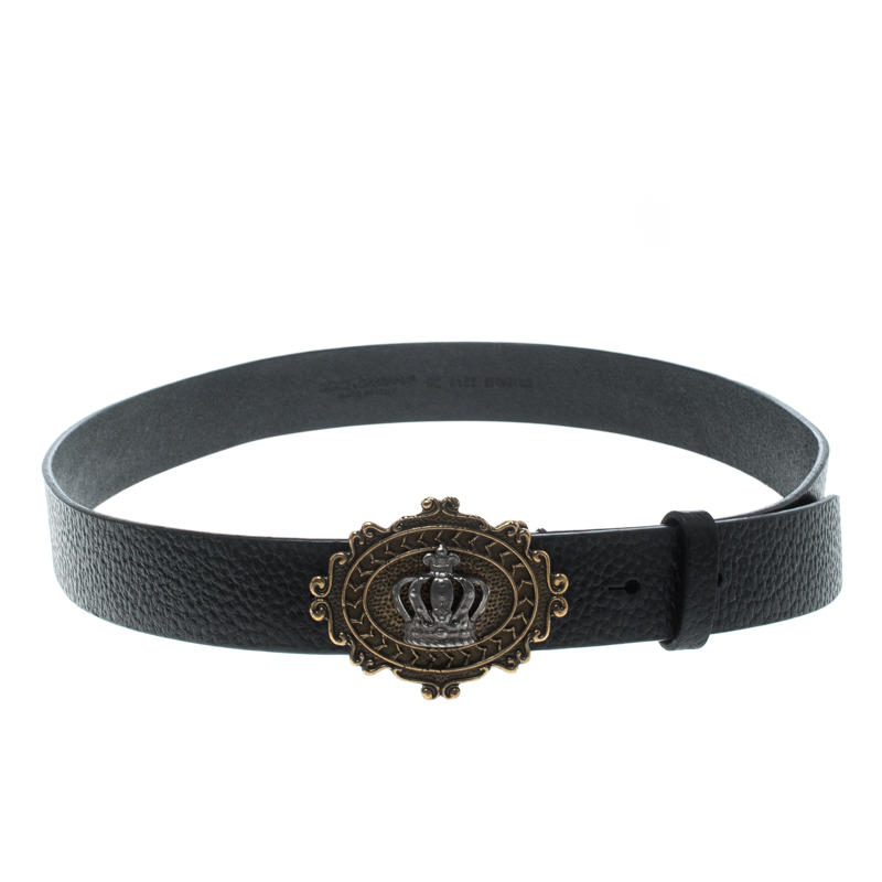 Dolce gabbana crown belt Clearance