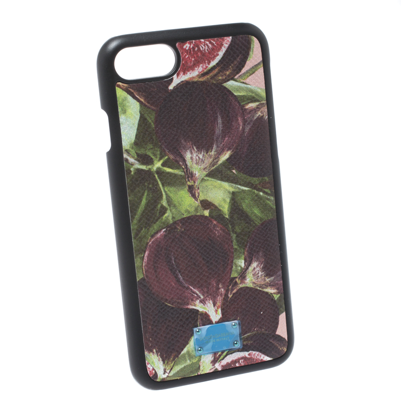 

Dolce & Gabbana Multicolor Floral Print Leather iPhone 7/8 Case