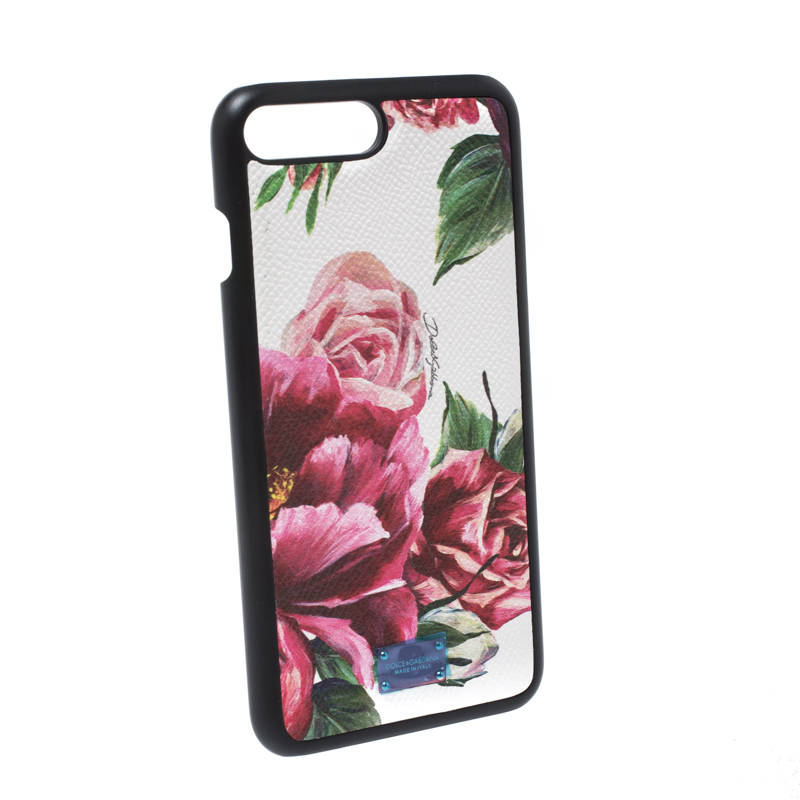 

Dolce and Gabbana Multicolor Floral Print Leather iPhone 7/8 Plus Case