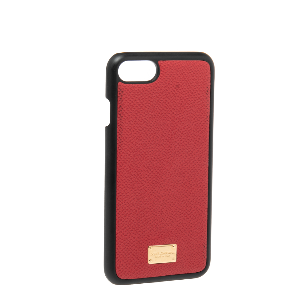 

Dolce & Gabbana Red Leather iPhone 7 Case