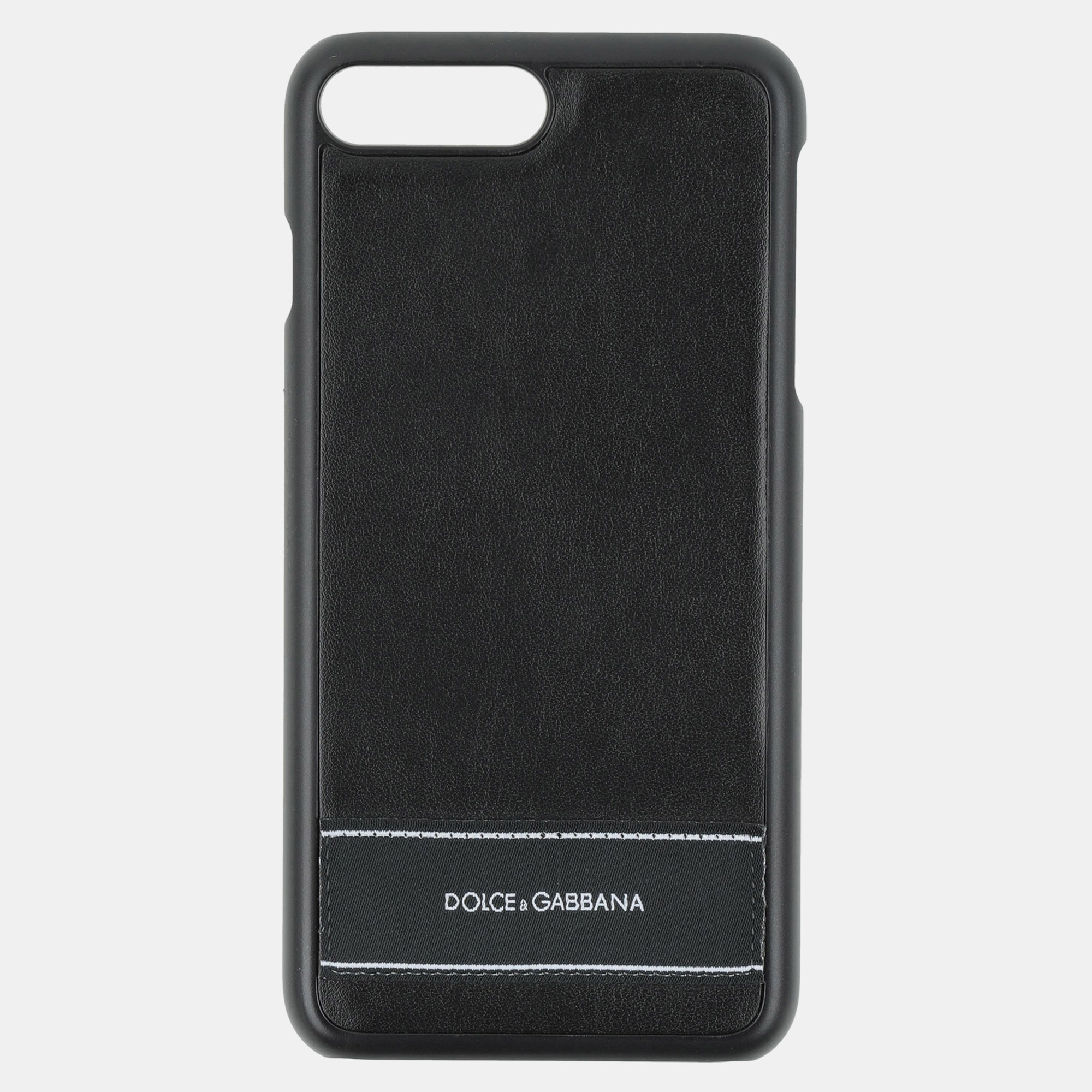 

Dolce & Gabbana Calf iPhone 7 plus/8 plus Cover, Black