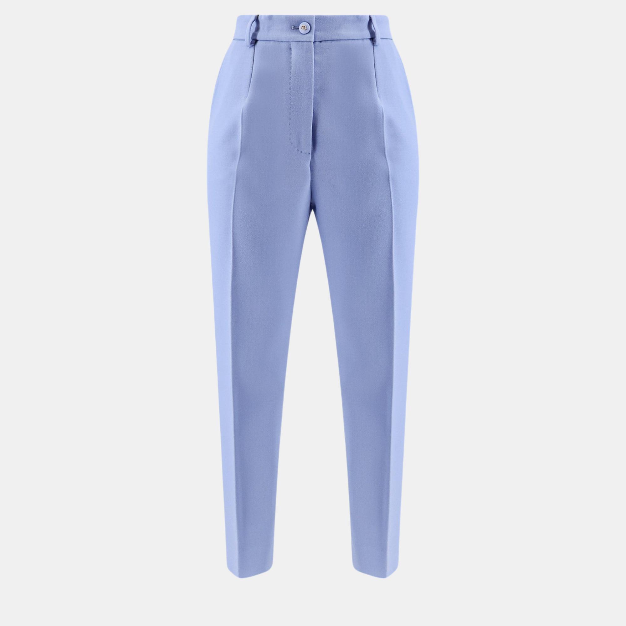 

Dolce & Gabbana Blue Trouser Pants IT