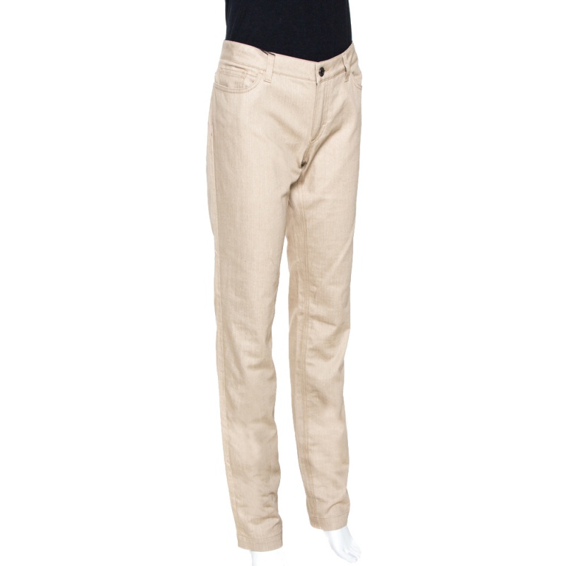 

Dolce & Gabbana Beige Denim Cute Fit Jeans