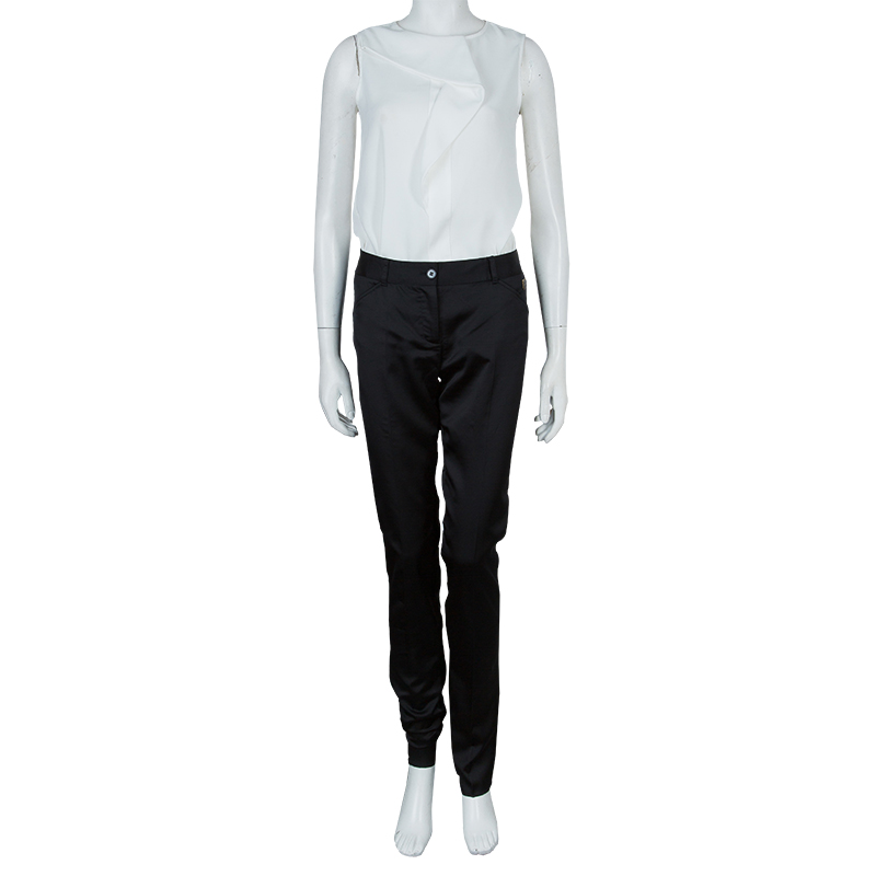 

Dolce & Gabbana Black Satin Trousers