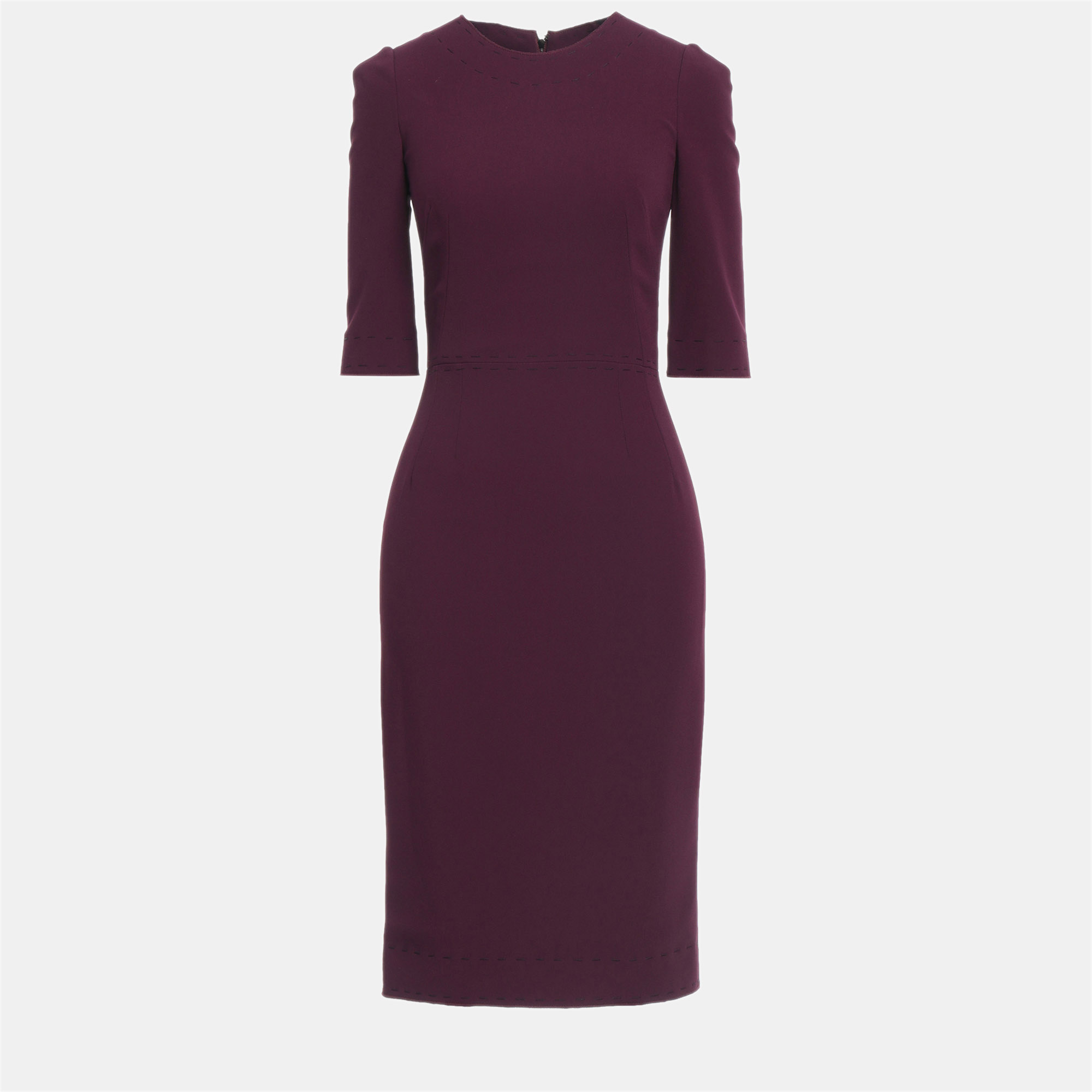

Dolce & Gabbana Viscose Midi dress 44, Purple