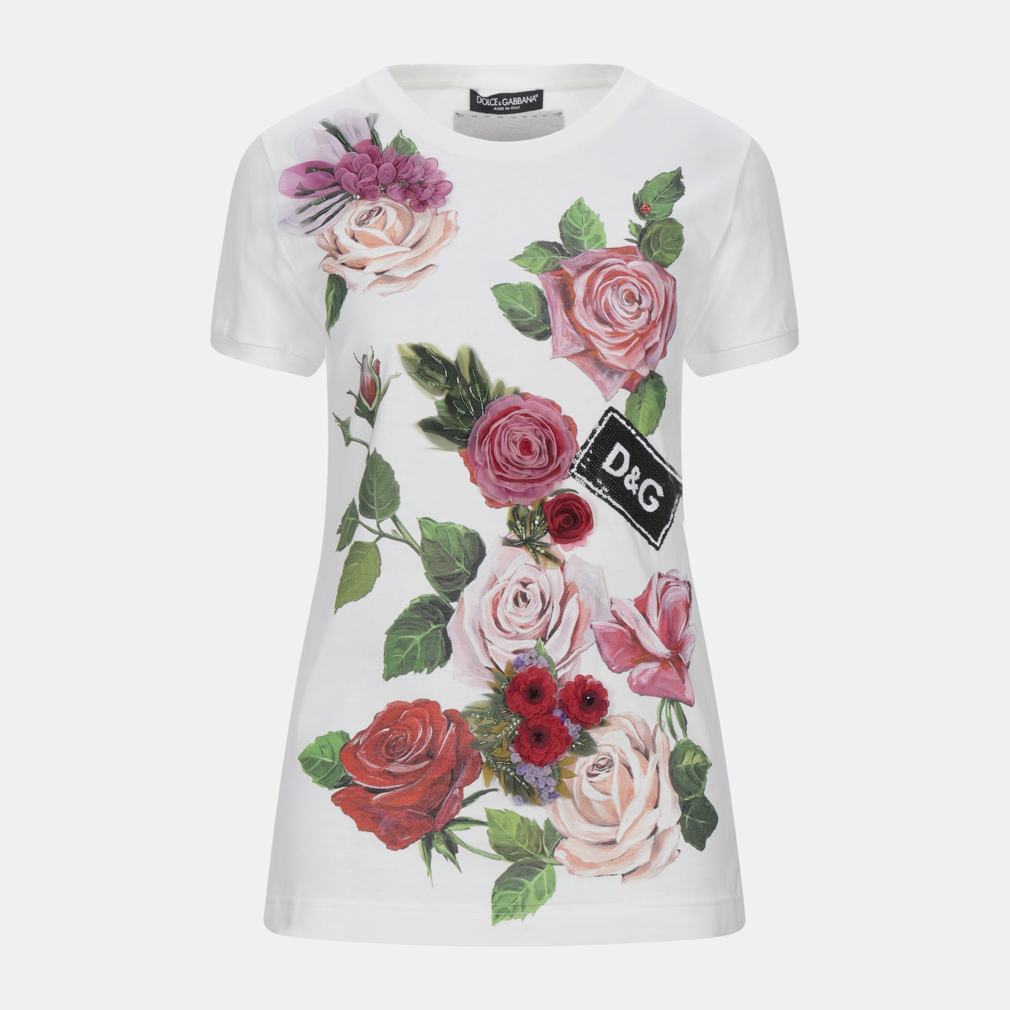 

Dolce & Gabbana Cotton T-shirts 36, White
