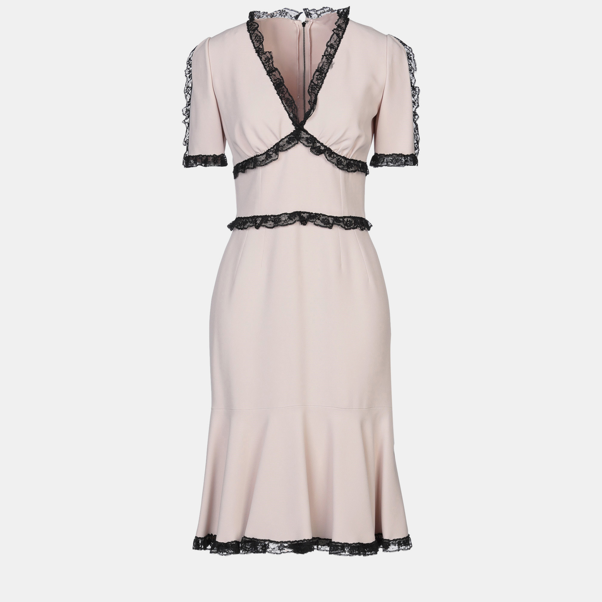 

Dolce & Gabbana Viscose Midi dress 40, Pink