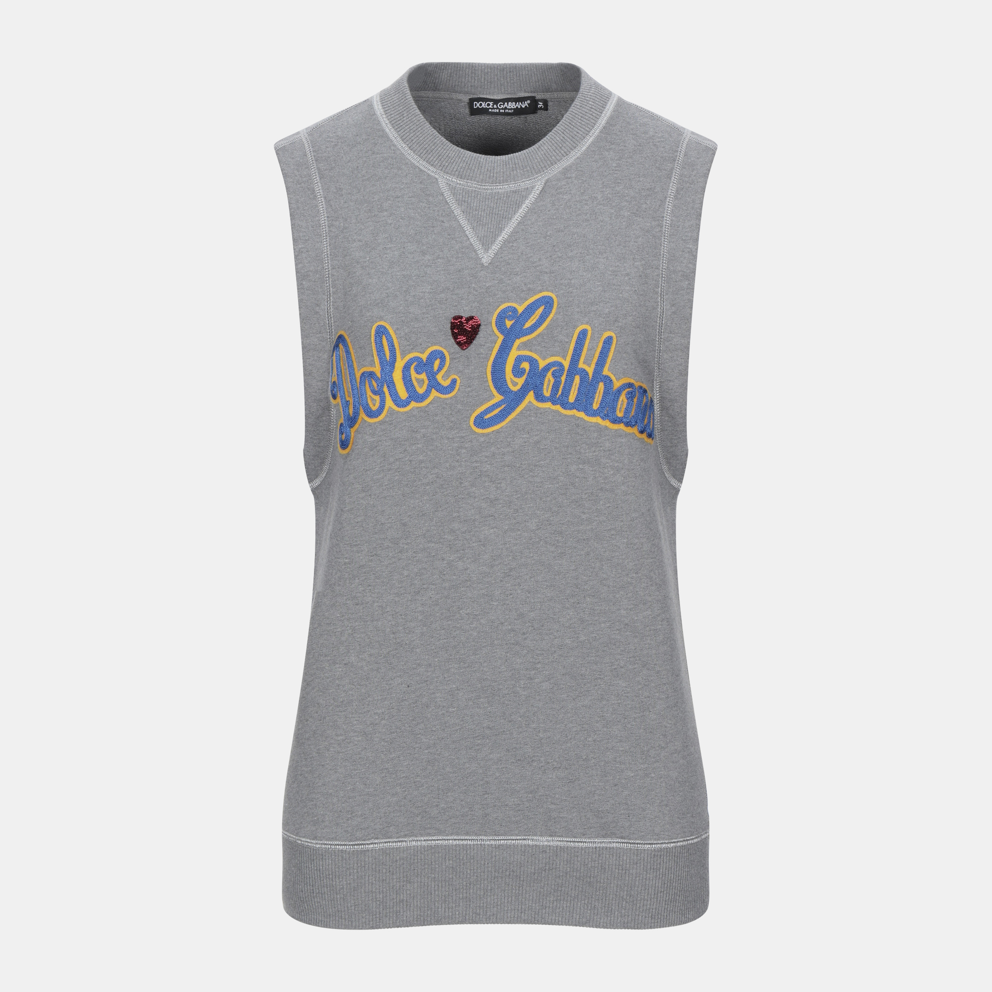

Dolce & Gabbana Cotton Sweatshirt 40, Grey