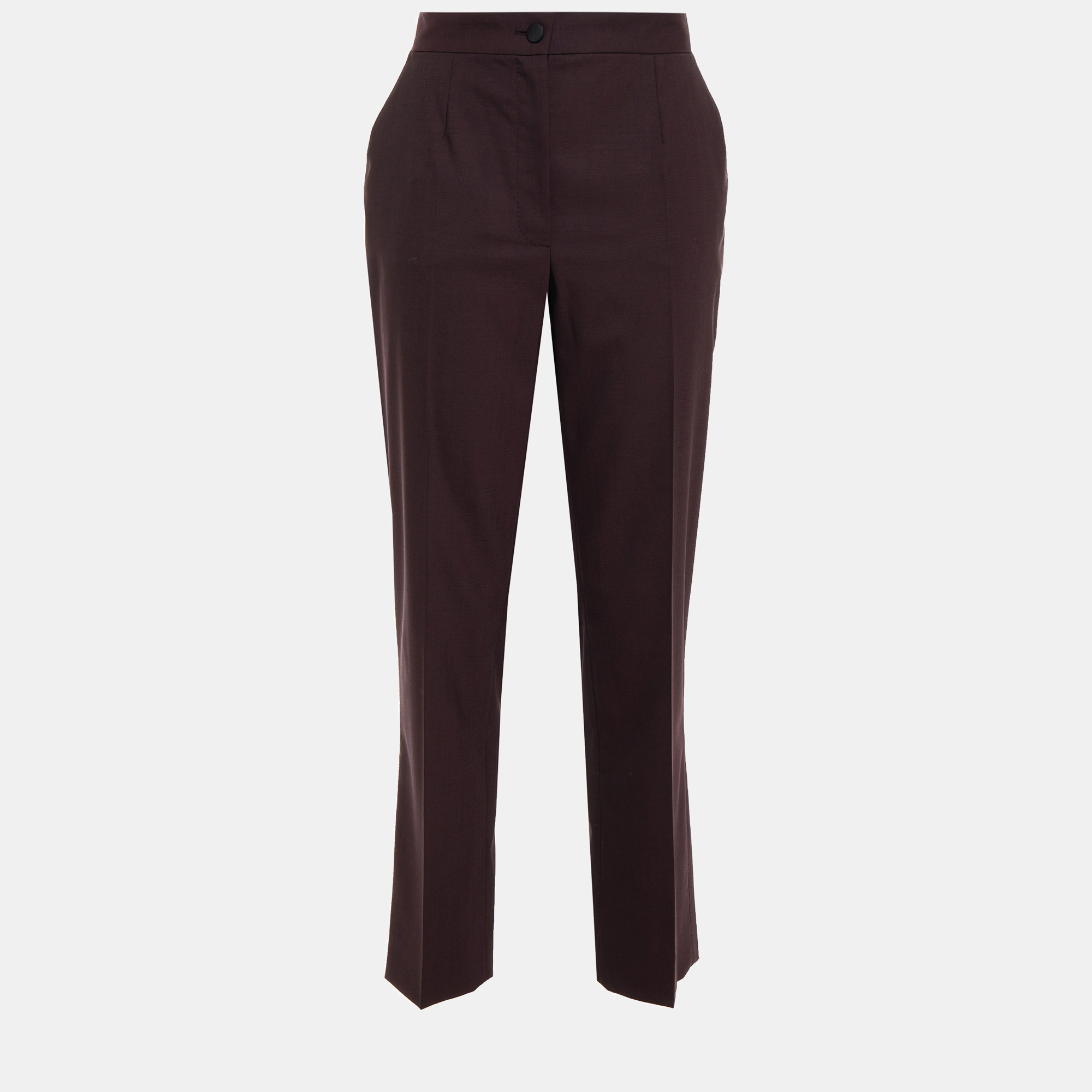 

Dolce & Gabbana Burgundy Wool Tapered Pants 3XL (IT 50)