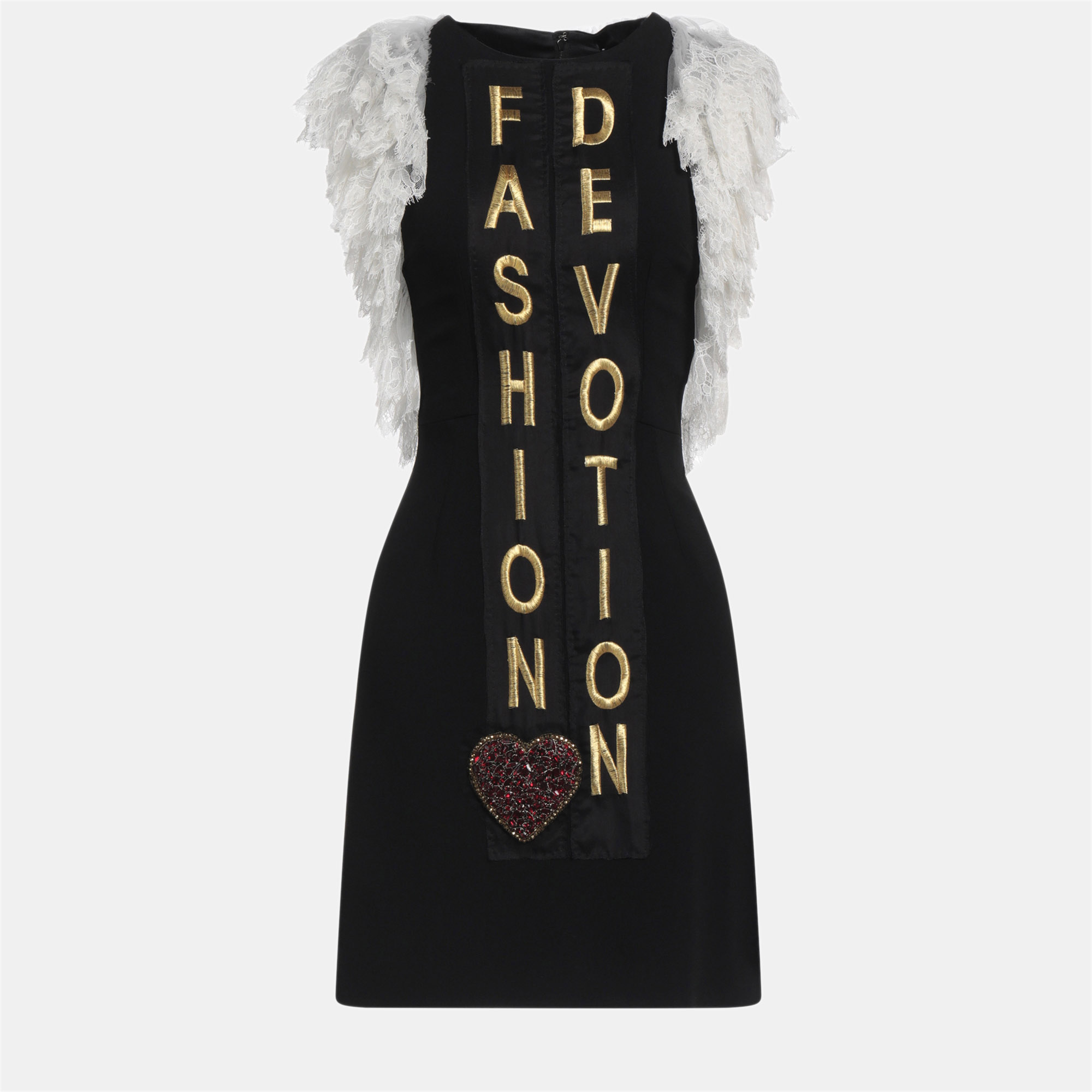 

Dolce & Gabbana Viscose Mini dress 38, Black