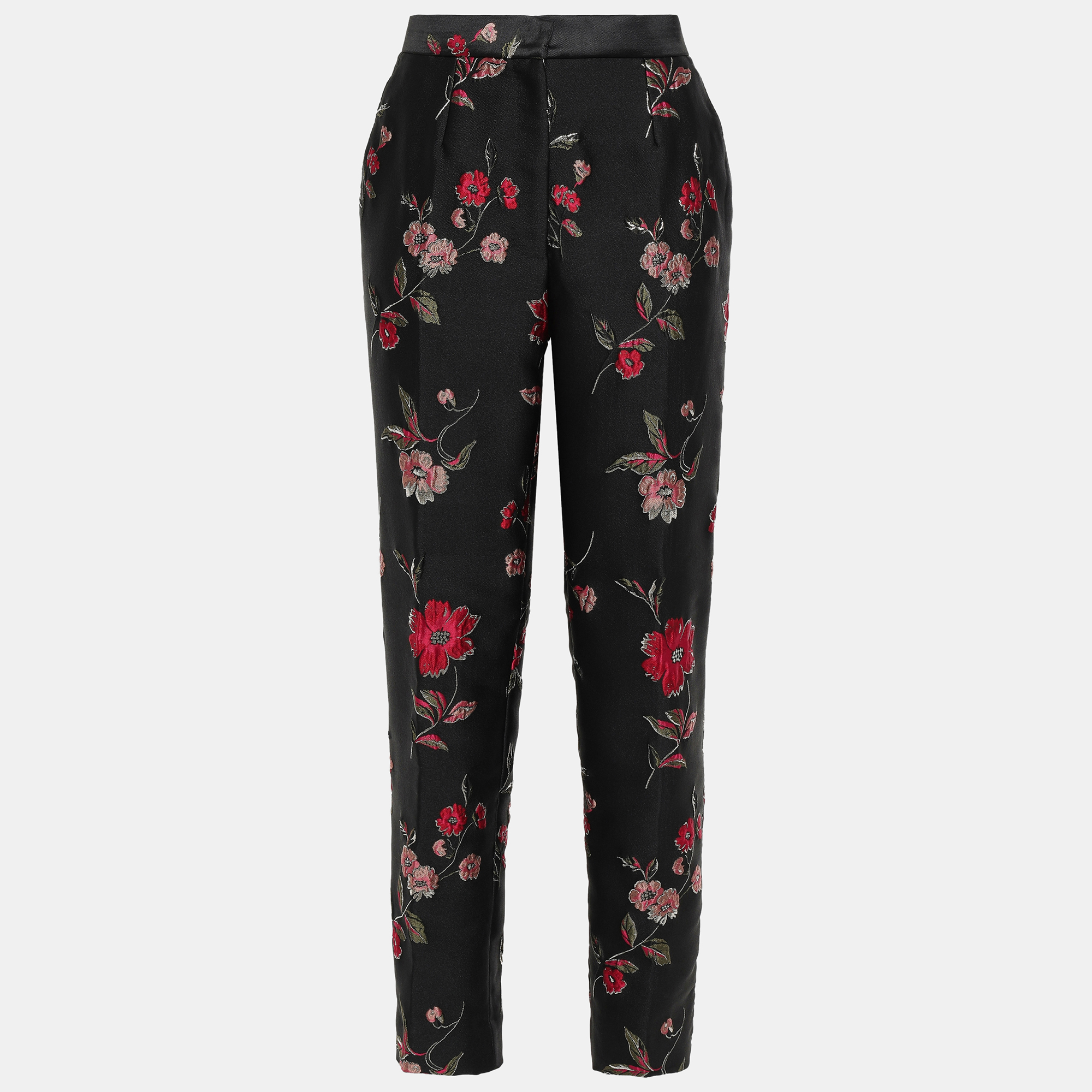 Dolce & Gabbana Polyester Tapered Pants 46
