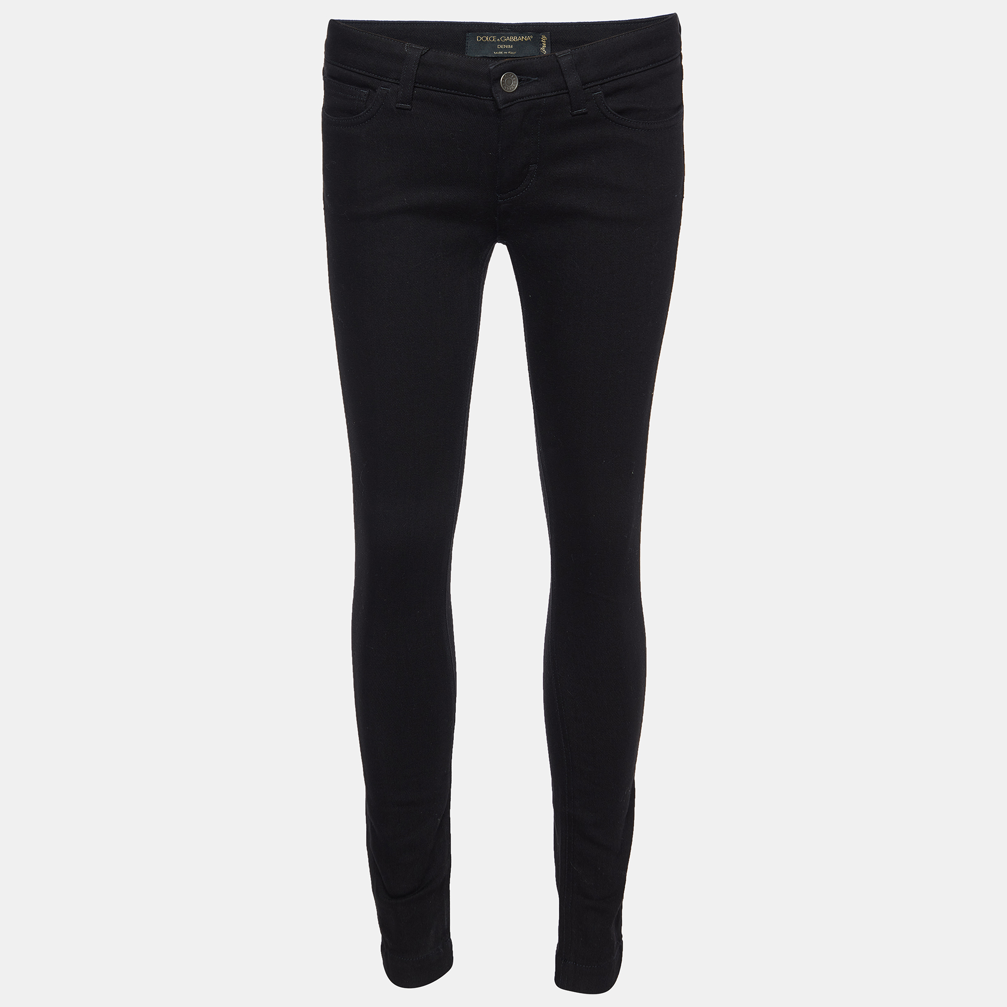 

Dolce & Gabbana Black Denim Pretty Fit Jeans S/Waist 30"