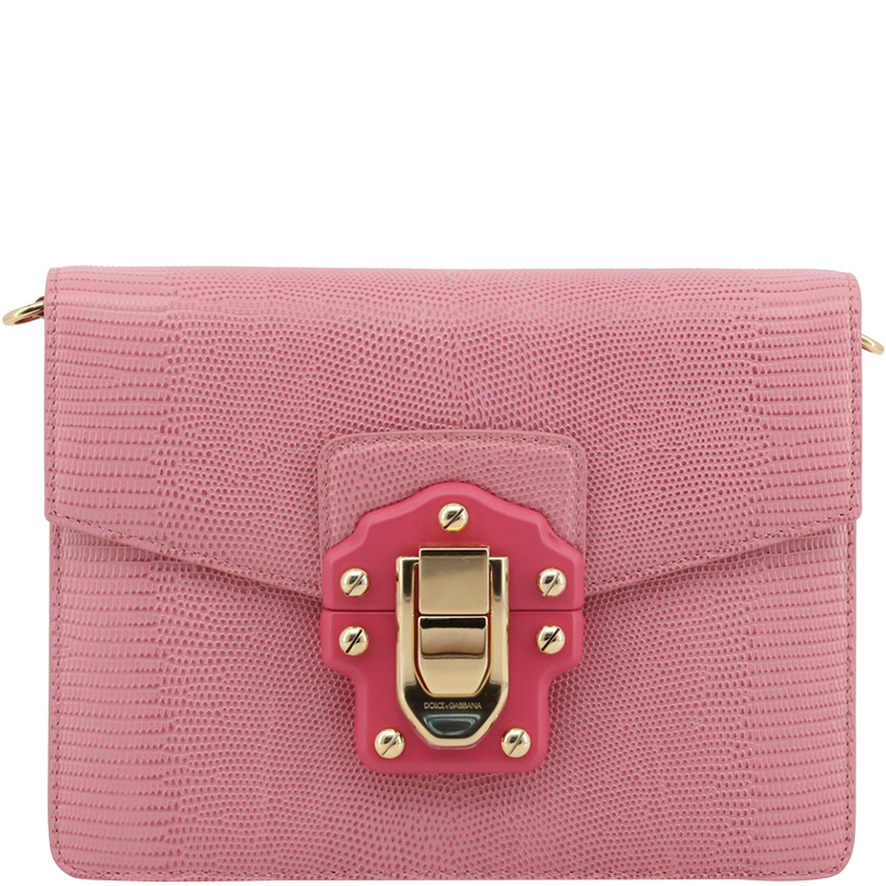 dolce gabbana pink purse