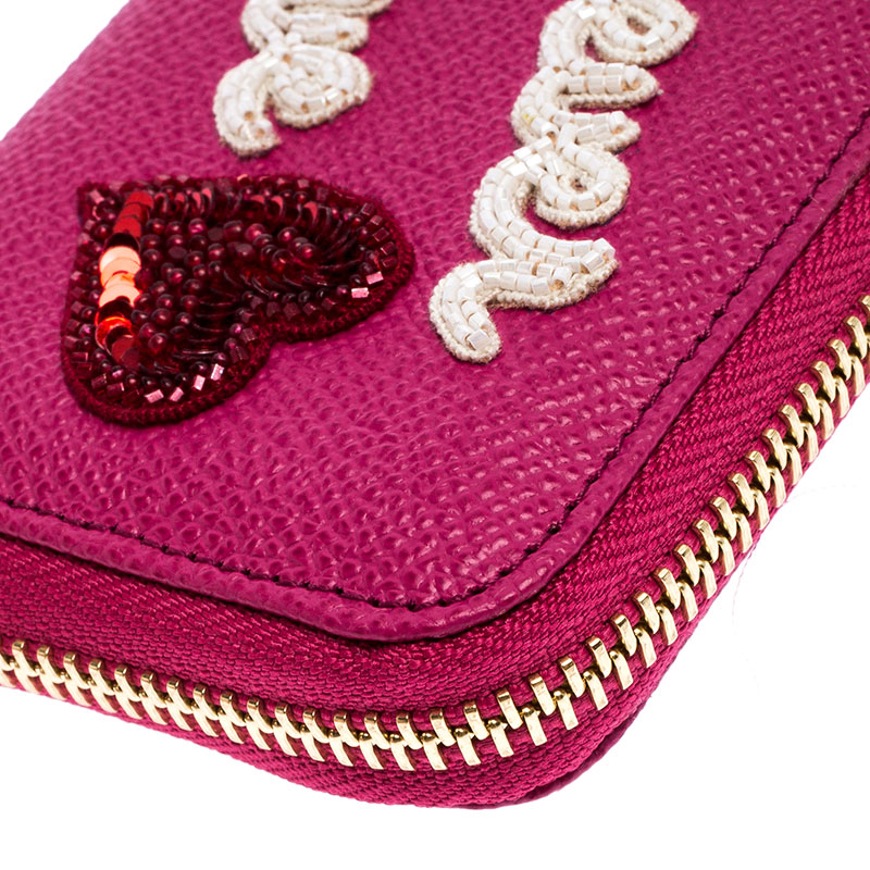 dolce gabbana pink purse