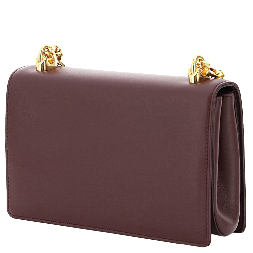 

Dolce & Gabbana Brown Leather Shoulder Bag