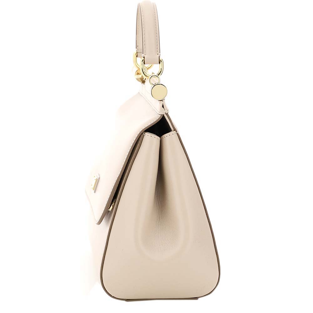 

Dolce & Gabbana Beige Leather Sicily Medium Bag
