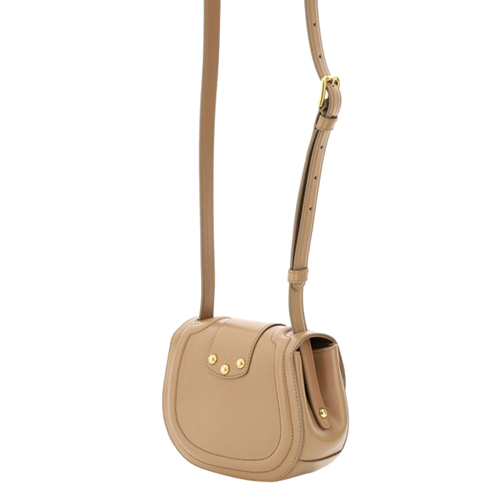 

Dolce & Gabbana Brown Leather Dg Amore Mini Bag