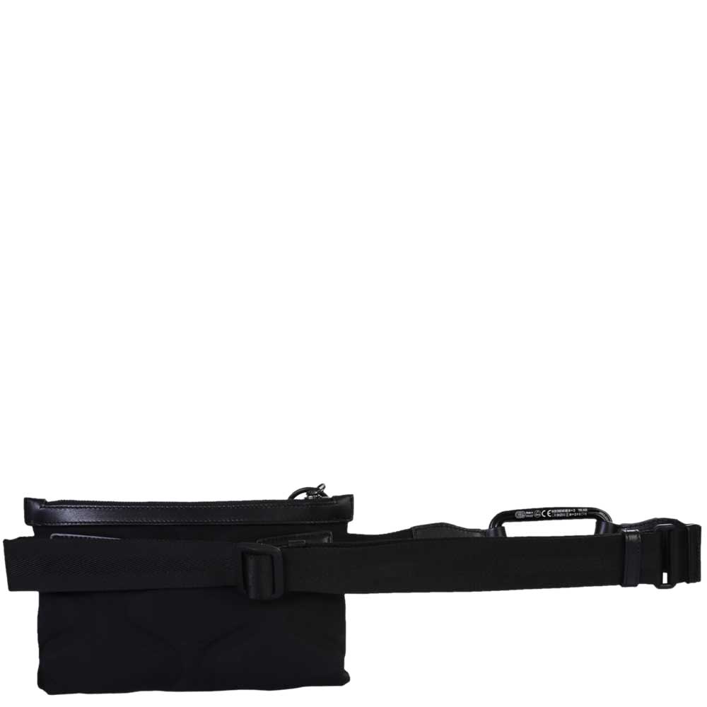 

Dolce & Gabbana Black Nylon Logo Belt Bag