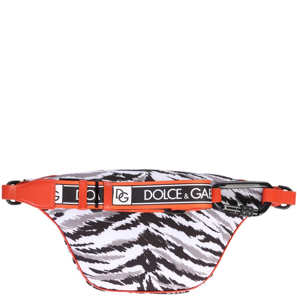 

Dolce & Gabbana Multicolor Nylon Jungle Sport Print Neoprene Belt bag