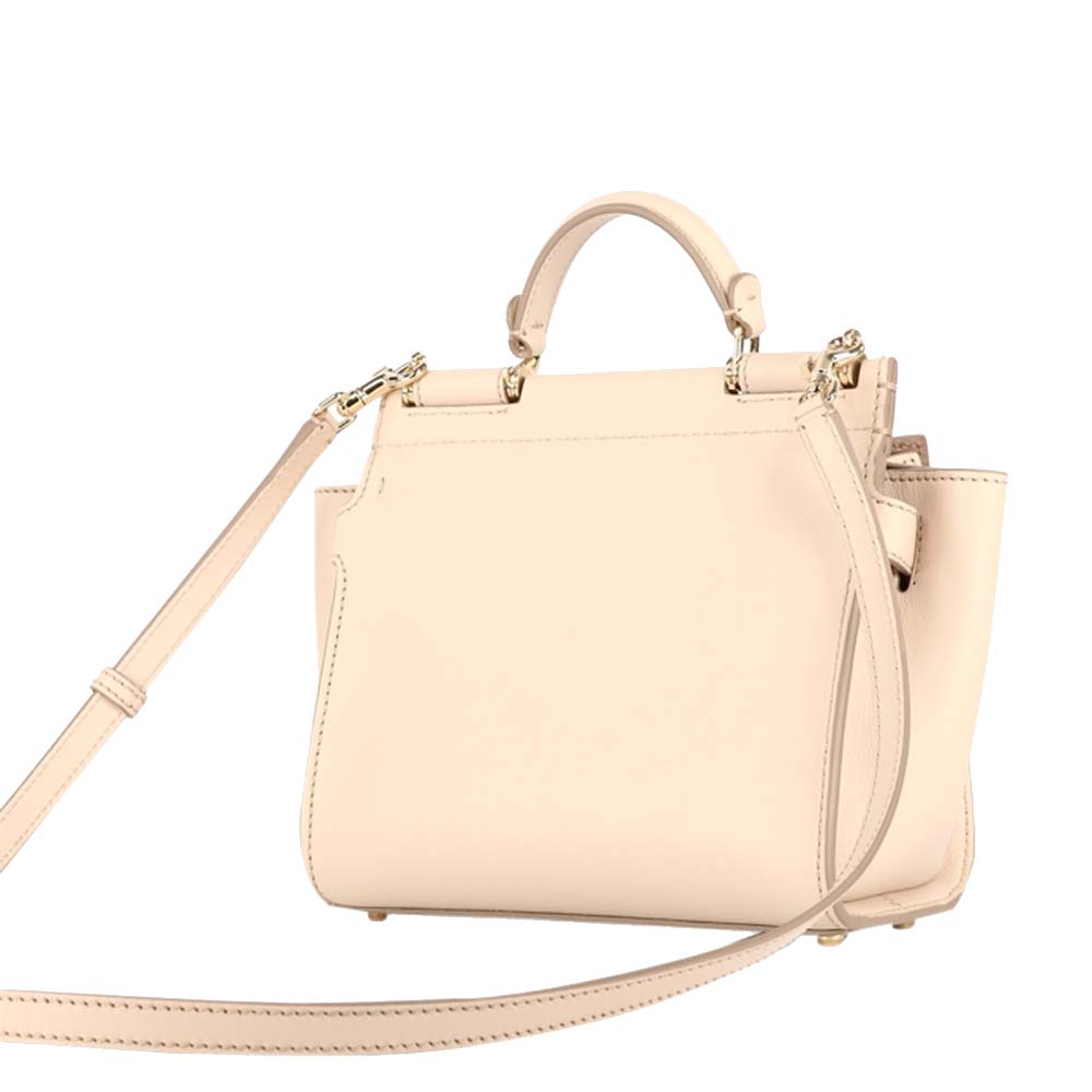 

Dolce & Gabbana Beige Leather Sicily Small Bag