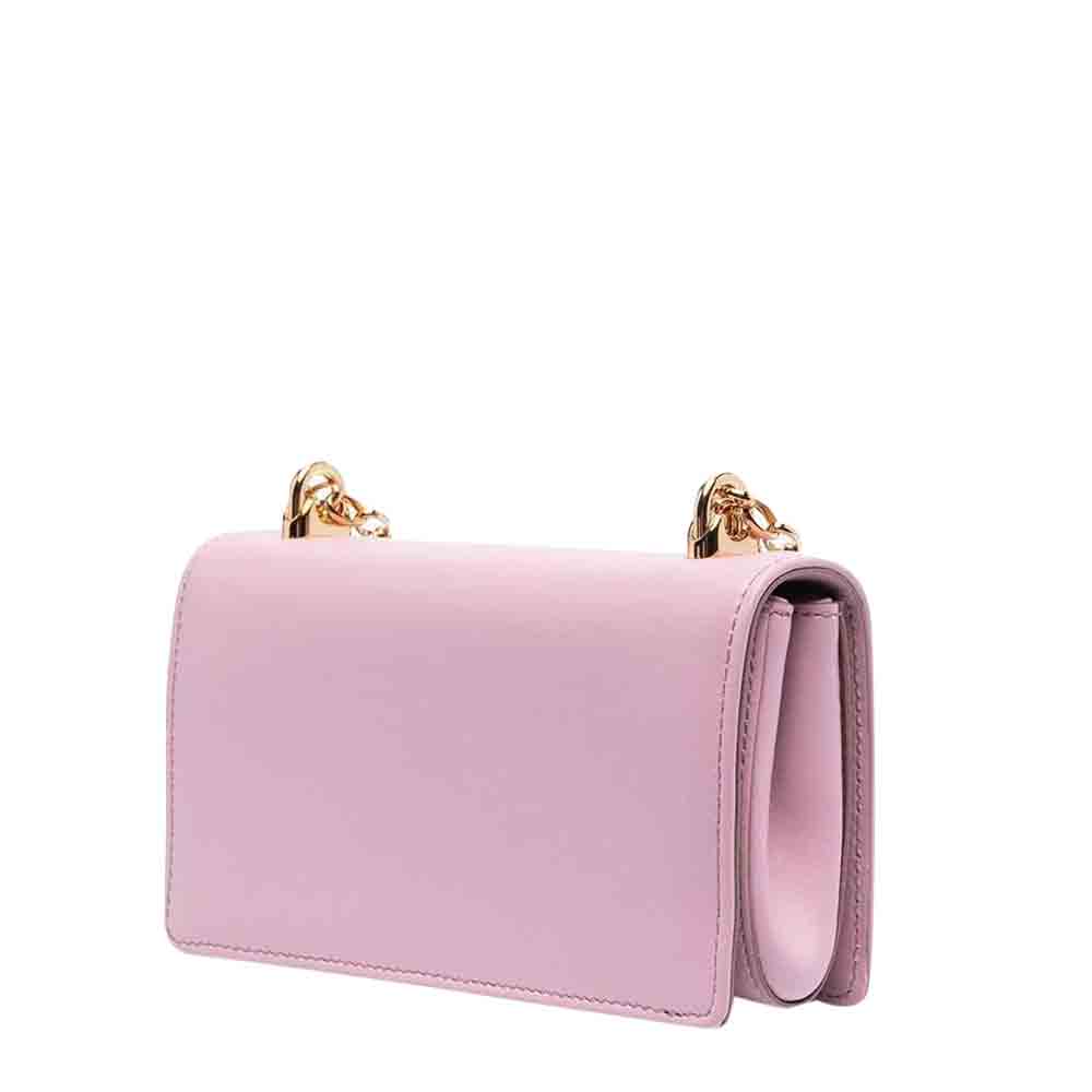 

Dolce & Gabbana Pink DG Girls Leather Shoulder Bag