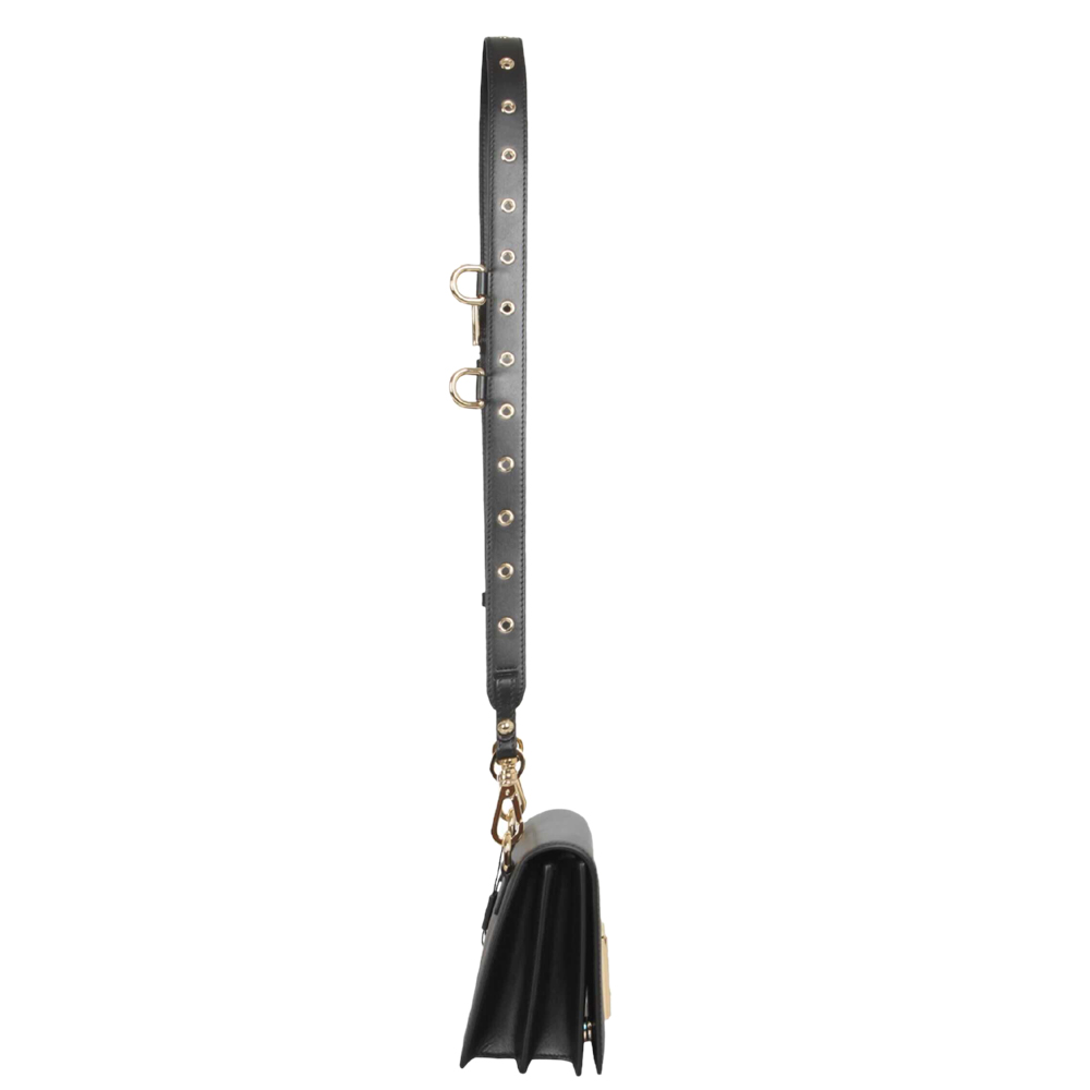 

Dolce & Gabbana Black Calfskin Leather 3.5 crossbody bag