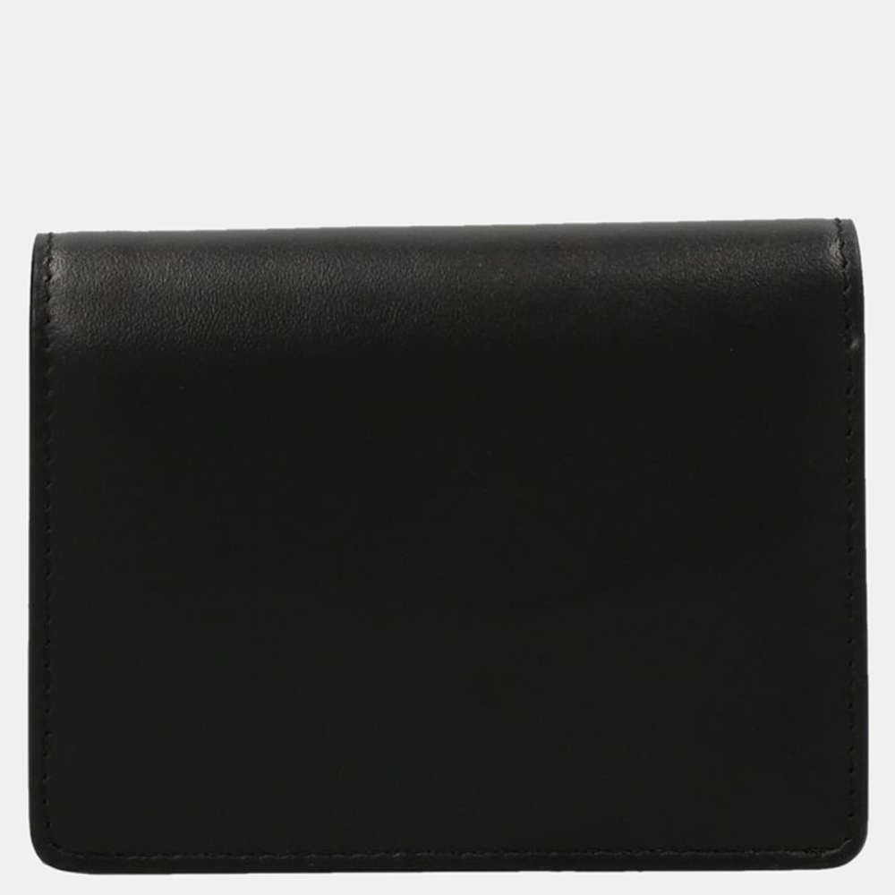 

Dolce & Gabbana Black Calfskin Leather DG Logo Wallet