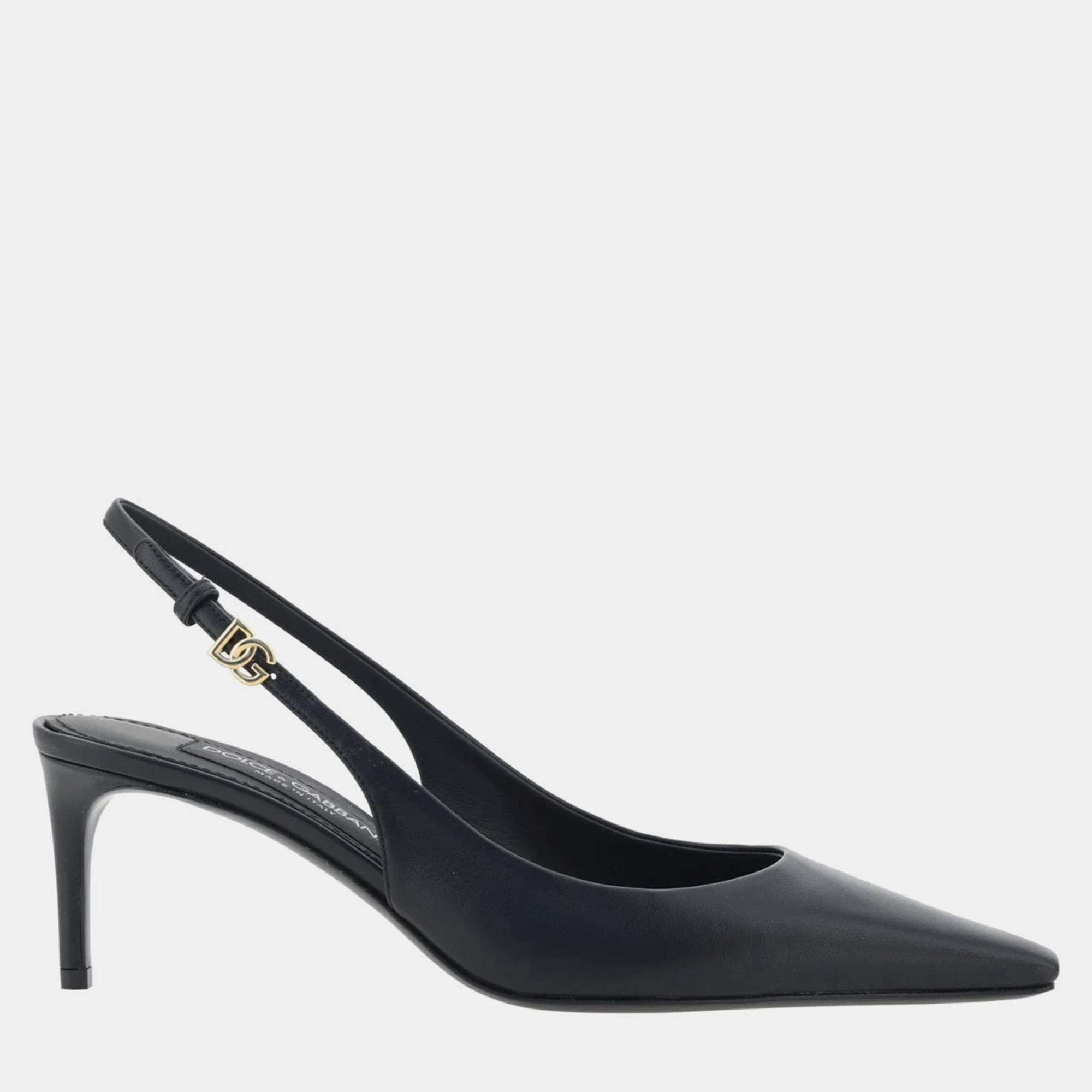 

Dolce & Gabbana Black Slingback Pumps Women’s