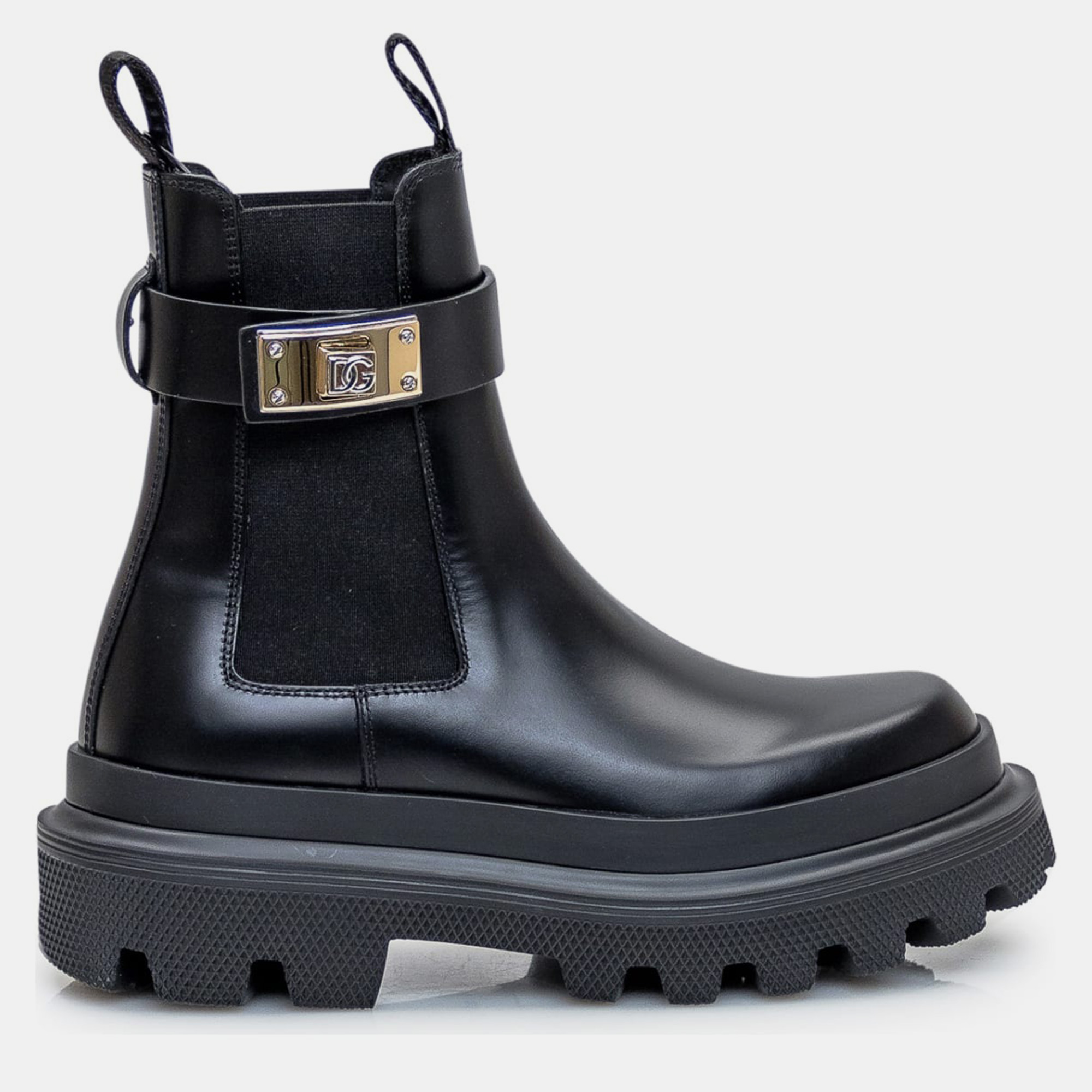 

Dolce & Gabbana Black Chelsea Boot Women’s IT