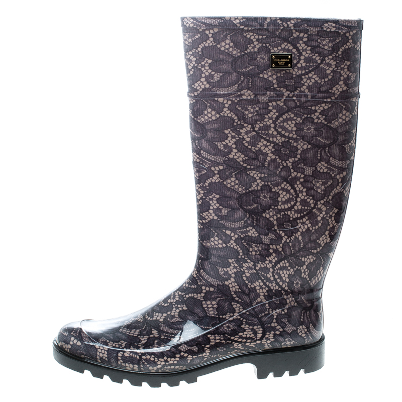 dolce & gabbana rain boots