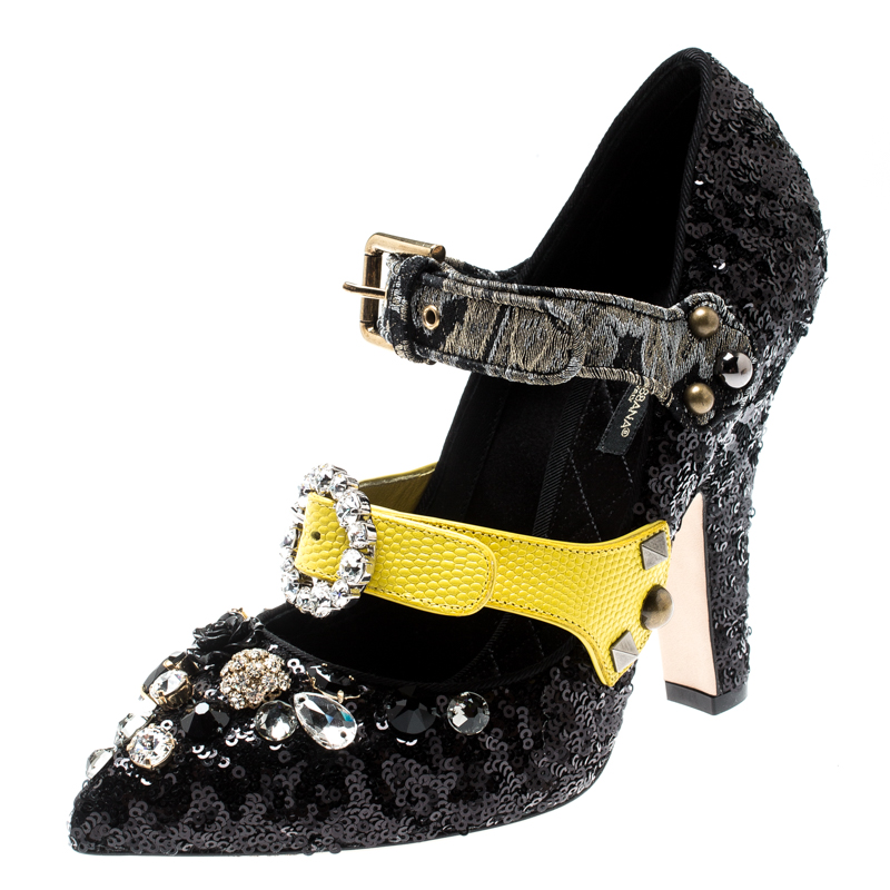 dolce and gabbana mary jane pumps