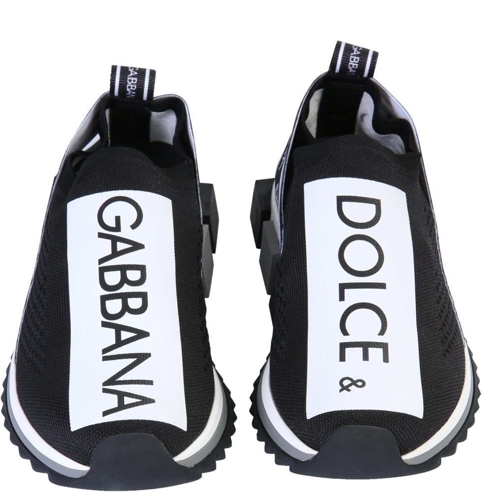 

Dolce & Gabbana Black Sorrento Sneakers Size