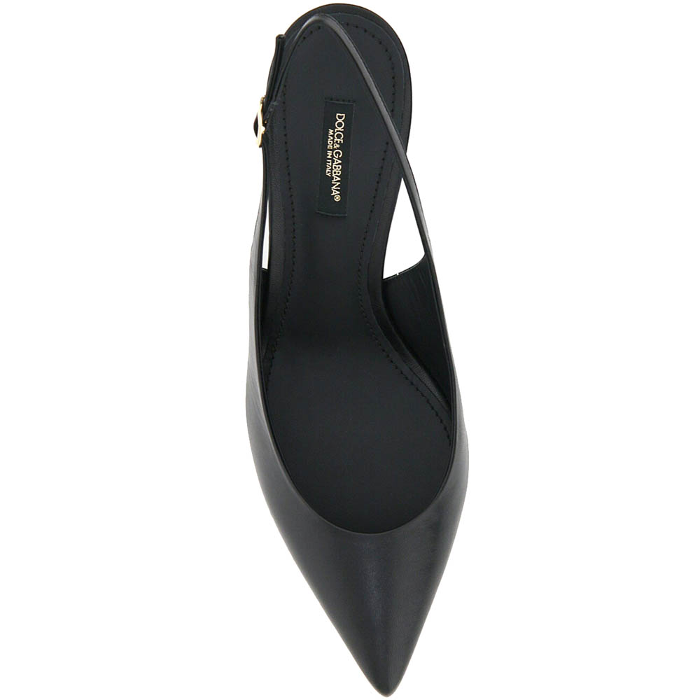 

Dolce & Gabbana Cardinale Slingback Pumps Size IT, Black