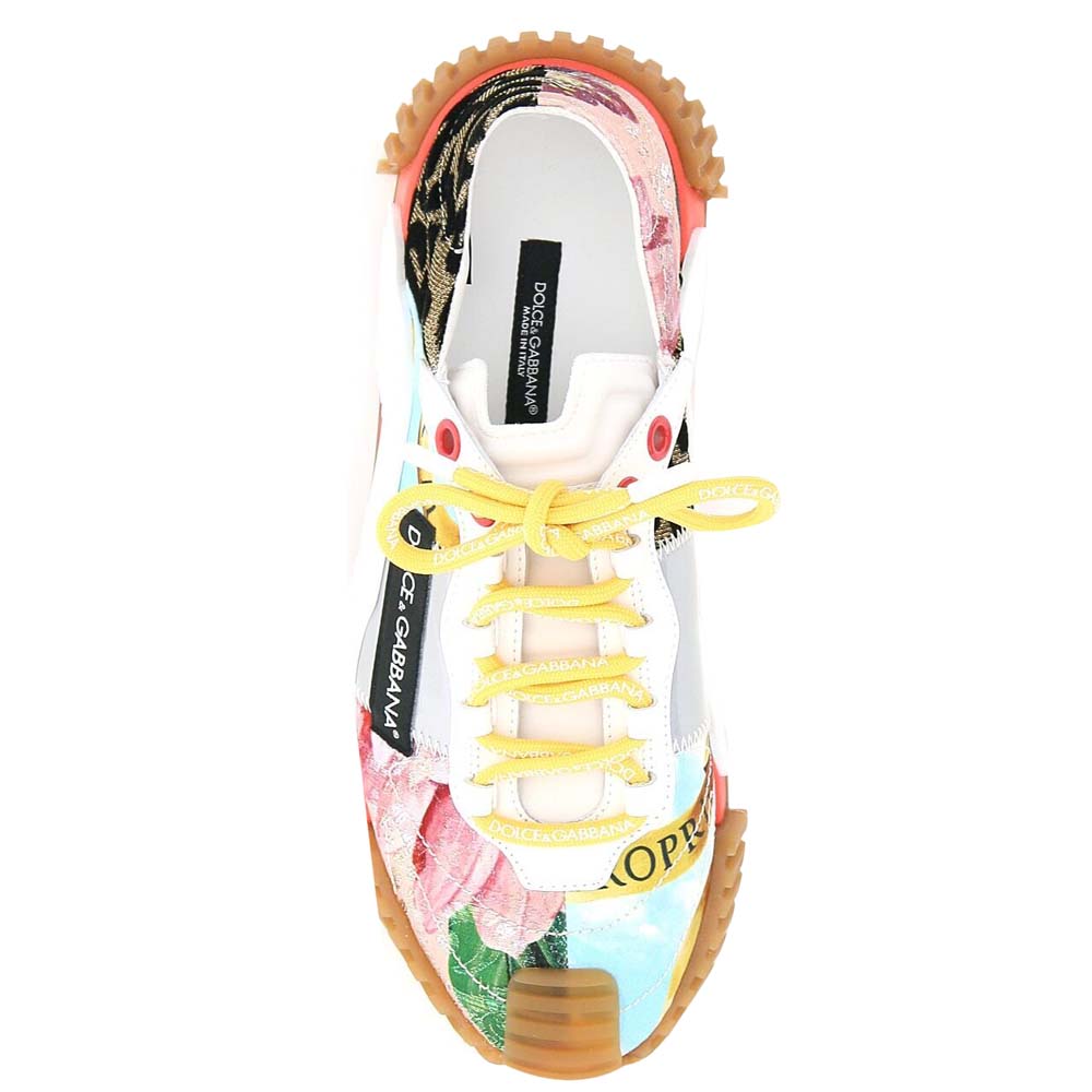 

Dolce & Gabbana Multicolor Patchwork Fabric NS1 Sneaker Size IT
