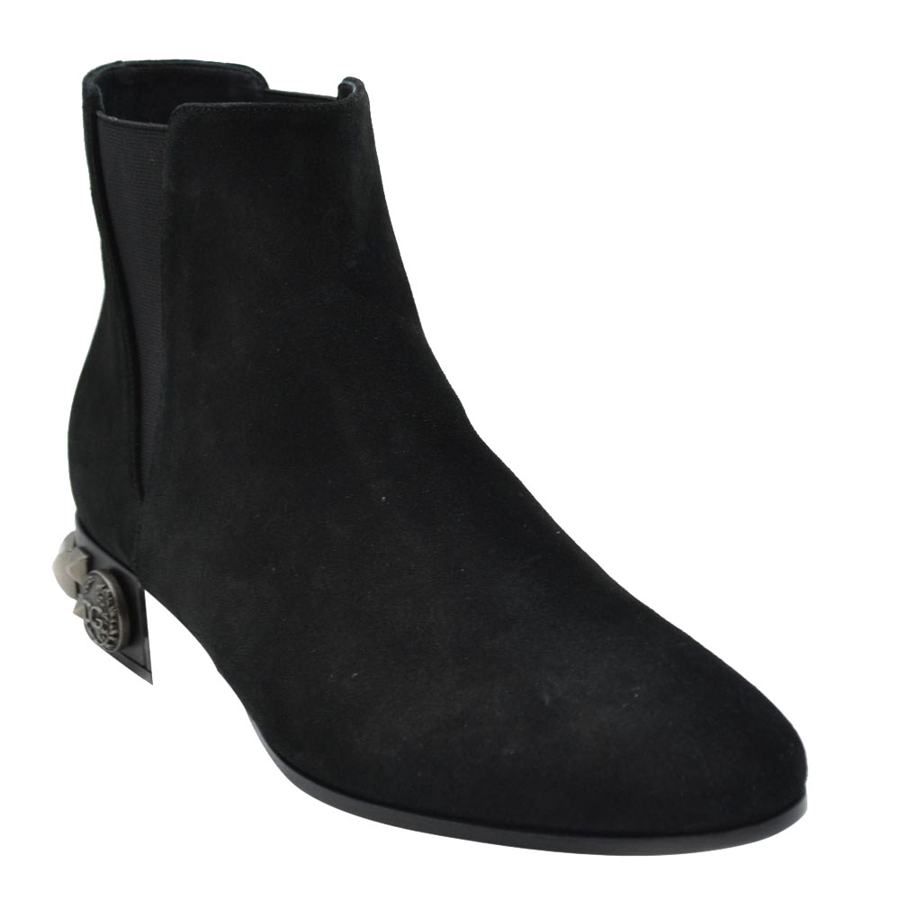 

Dolce and Gabbana Black Napoli Beatle Boots Size EU