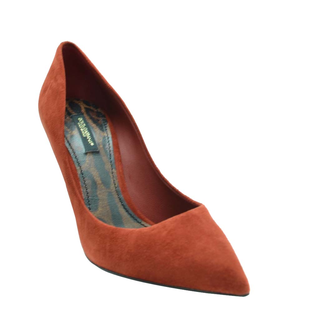 

Dolce & Gabbana Brown Suede Pumps Size EU
