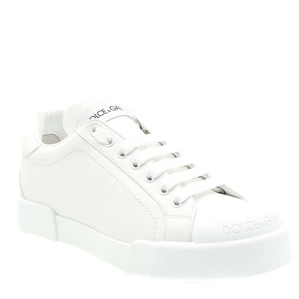 

Dolce & Gabbana White Portofino Sneakers Size