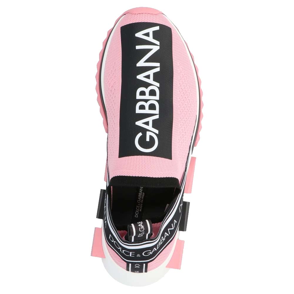 

Dolce & Gabbana Pink Sorrento Sneakers Size EU