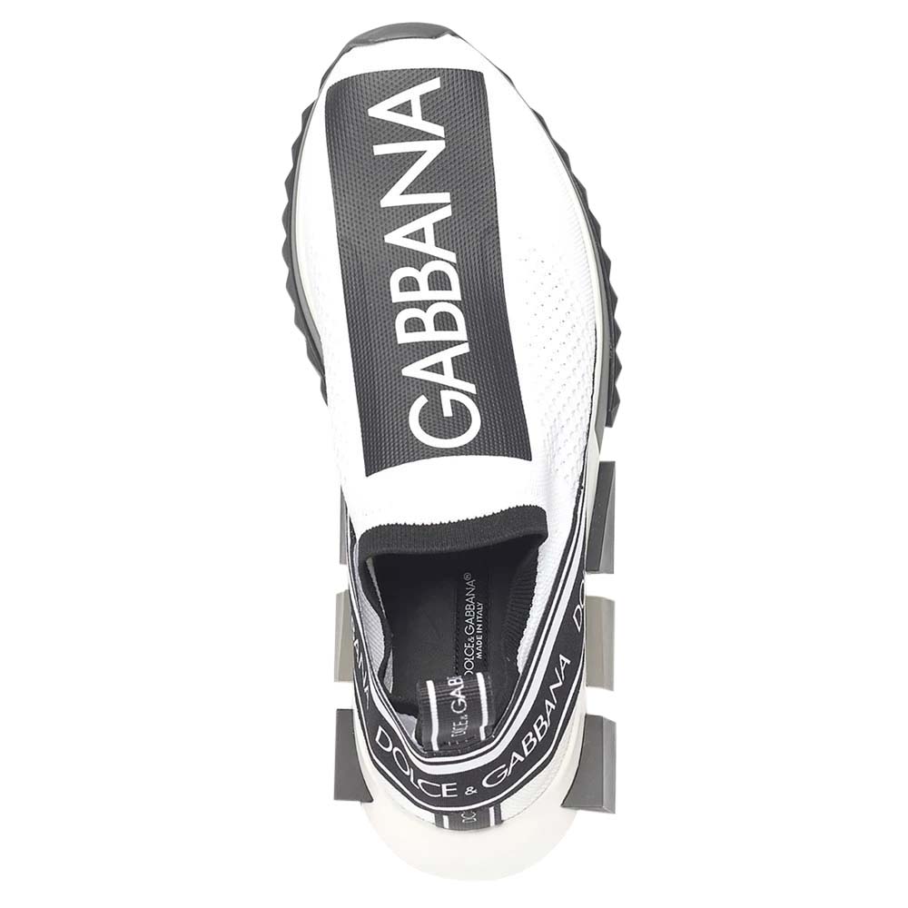 

Dolce & Gabbana White Sorrento Sneakers Size EU